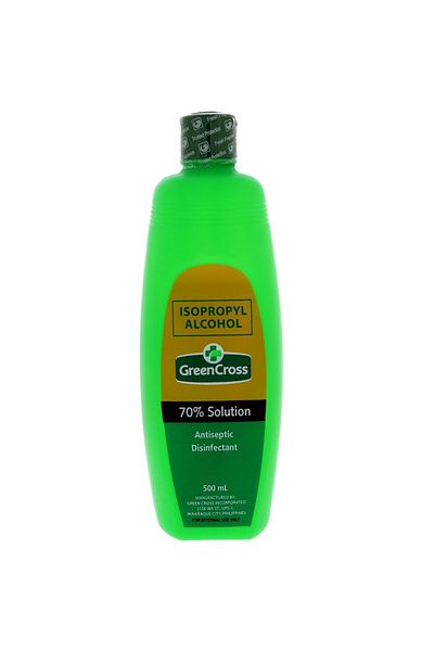 Green Cross ISOPROPYL ALCOHOL 70% WITH MOISTURIZER 500ML