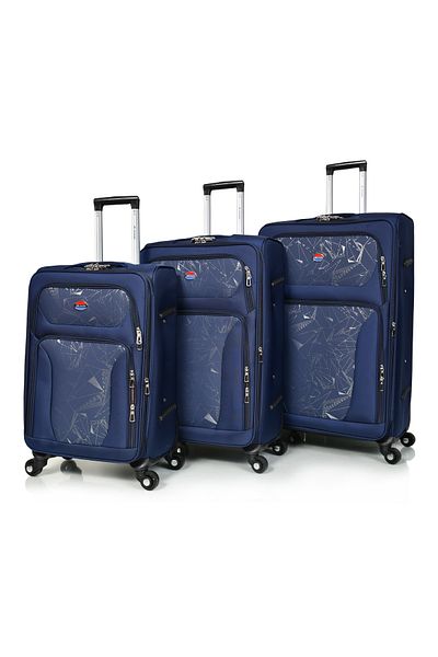 MORANO Murano 4-Piece Suitcase Set, 32/28/24/20 Inch, Durable Canvas