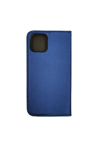 REDz Accessories Husă tip flip book compatibilă cu iPhone 12 Mini, magnetică, cu suport, portofel, rezistentă la șocuri, albastră