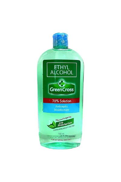 Green Cross ETHYL ALCOHOL 70% WITH MOISTURIZER 500ML UAE