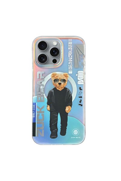 REDz Accessories Husă Zuck Bear pentru iPhone 16 Pro Max, Berlin Boss Mag, co...