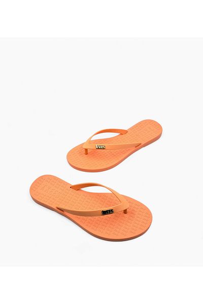 Tkees Flip Flops de culoare somon Flip Flops pentru femei