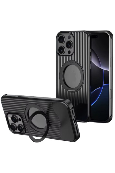 REDz Accessories Carcasă Magsafe Ring Holder, Titan Ring, compatibilă cu iPho...