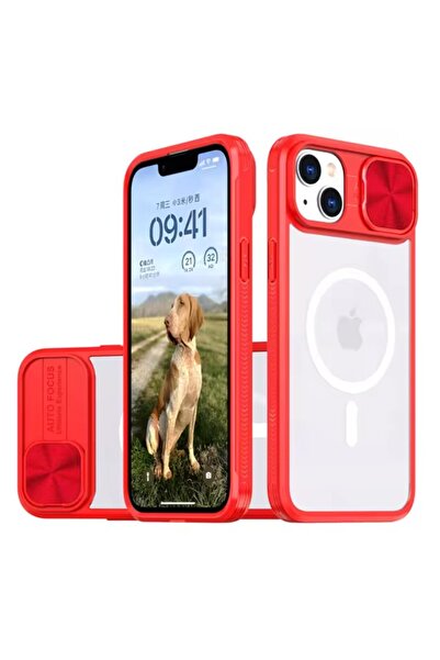 REDz Accessories Husă pentru iPhone 15 cu cameră glisantă, protecție cameră, ...