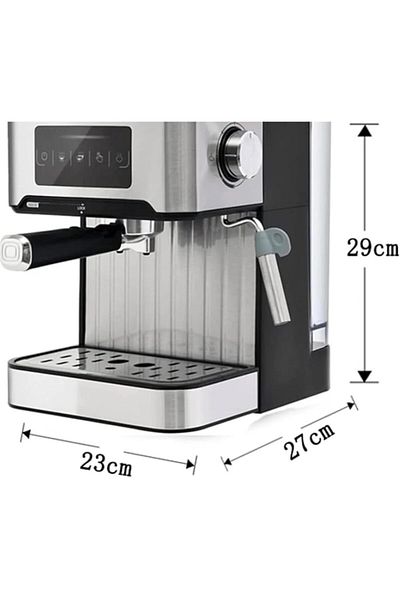 Denx Denx 850W Premium Coffee Maker: A complete innovation for preparing coffee with a professional touch.