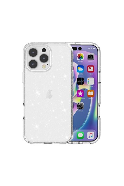 REDz Accessories Carcasă pentru iPhone 16 Pro Max, Sparkle Armor, Sclipici, P...