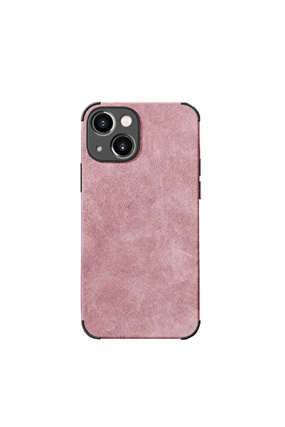 REDz Accessories Εξαιρετικά λεπτή θήκη, συμβατή με iPhone 13, δερμάτινη εμφάν...