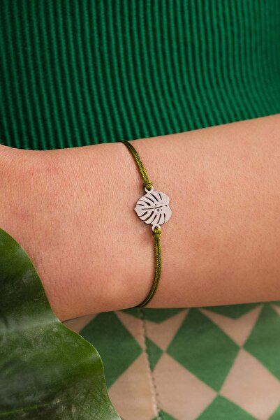 Dream Cut Collection Dream Cut Monstera Steel Bracelet