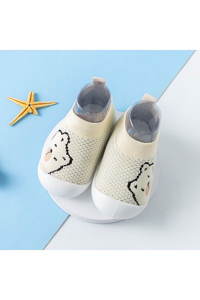 Superbaby Cream loafers - Teddy