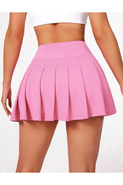 LİMMODA Fusta mini plisată cu talie înaltă