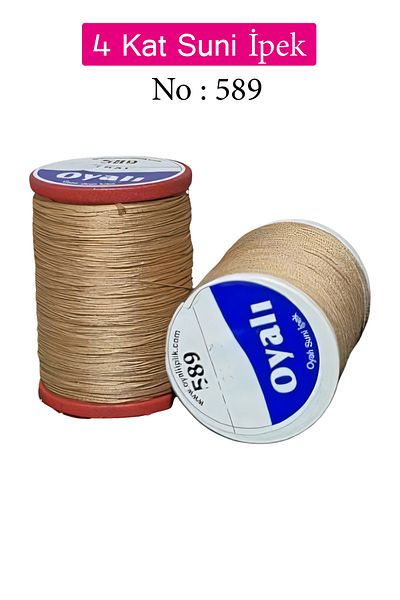 Rasanet Embroidered 4 Layers Rayon Yarn Needlepoint Beading Floss Crochet No:589