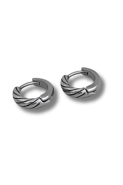 Omark Cotton Spiral Earrings