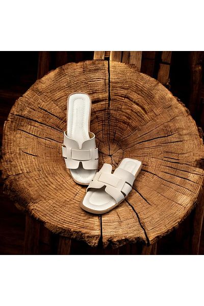 redtan Summer Slippers |   H Pattern Belted |   Women's Summer Slippers |   Casual Slippers