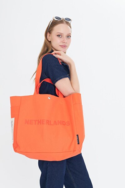 TIFFANY&TOMATO Netherlands Kanvas Omuz Çantası