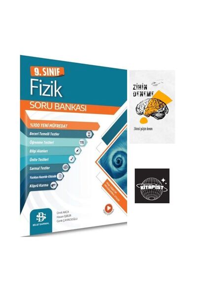 Bilgi Sarmal Yayınları BİLGİSARMAL- 9.SINIF FİZİK SORU BANKASI+ZİHİNDENEME.KS...