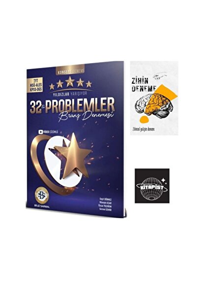 Bilgi Sarmal Yayınları BİLGİSARMAL- TYT PROBLEMLER YLDIZLAR YARIŞIYOR DENEMEL...