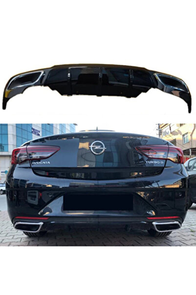 OEM Opel İnsignia Diffizör İtal Piano Black Taiwan Garage453