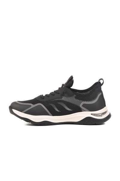 Guja Black Textile Men's Sports Shoes 25Y522 m