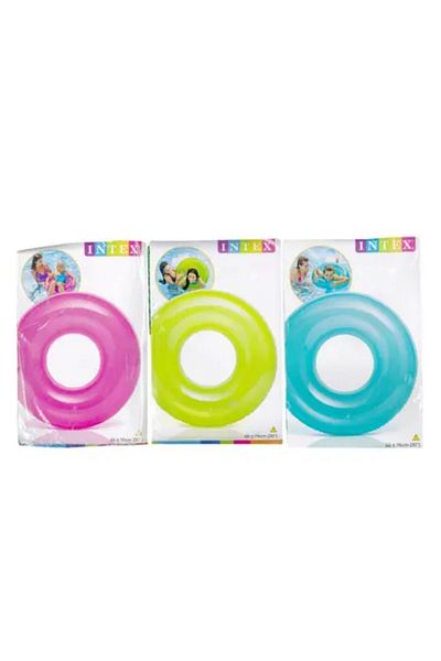 Intex Intex Inflatable Multi-Colored Swim Rings 91cm