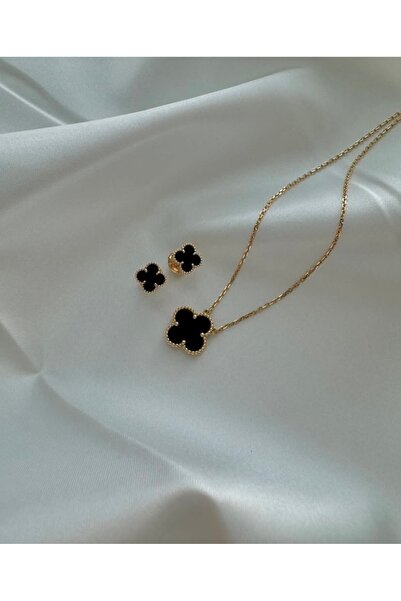 JEWELRY Yonca Oniks taşlı Set