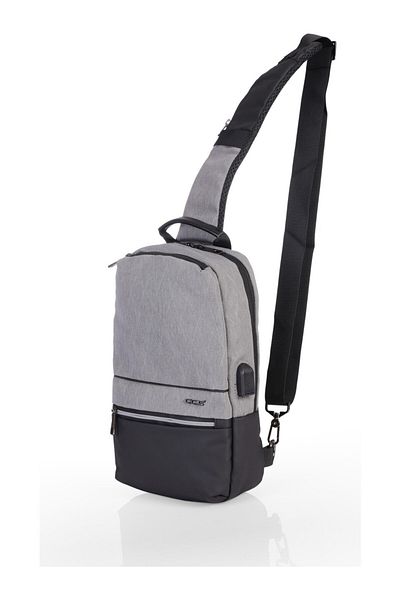 ÇÇS Men's Mailman's Bag with USB Output and Tablet Compartment