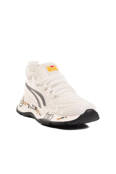 Bulldozer Ανδρικά αθλητικά παπούτσια White Memory Foam Light 241432 M