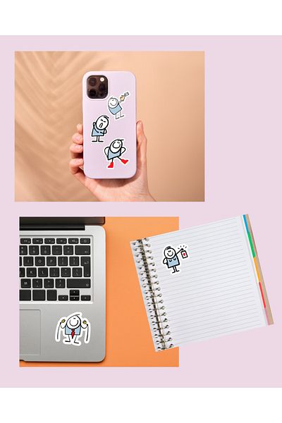 Studio D arte DIY KIT Mood Meme Sticker Planner Agenda Bullet Journal Laptop Phone Book Reading Response Decal
