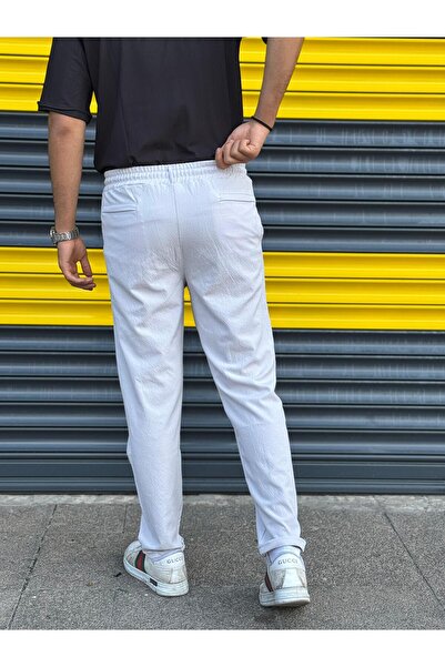 RAKİP Erkek Kaliteli Esnek Likralı Gofre Kumaş Pantolon