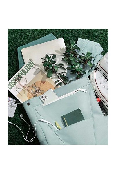 delis Unisex backpack, D, Green