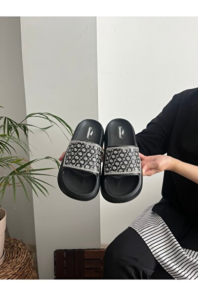 Behtah Kundura High Thick Soled Slide Slippers Garden Beach Pool Sea Summer Daily Slippers