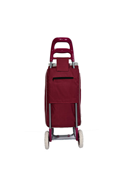 MORANO 20 Inch Portable Folding Two-Wheel Shopping Cart