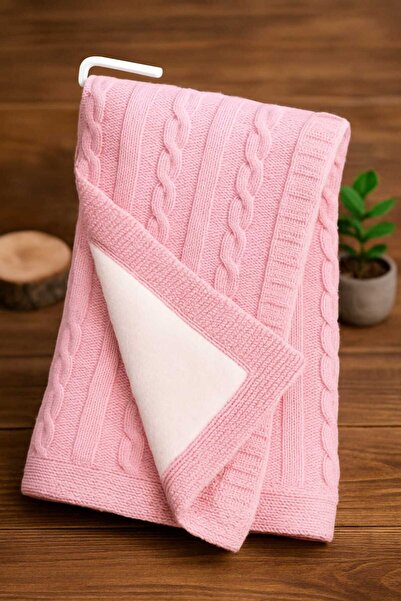 Amur ذيل حصان منقوشة تريكو بطانية الشعر محبوك