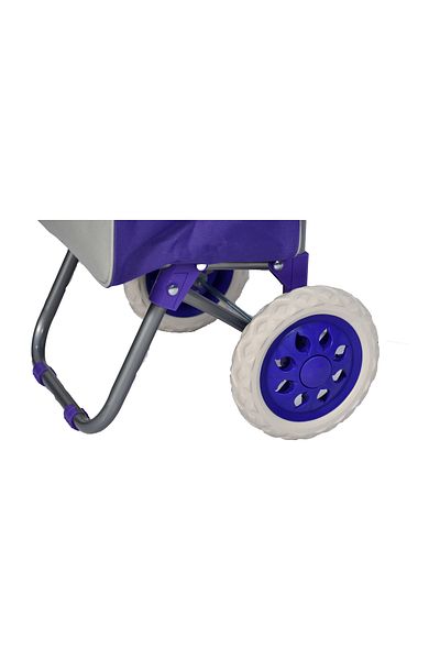 MORANO 20 Inch Portable Folding Two-Wheel Shopping Cart
