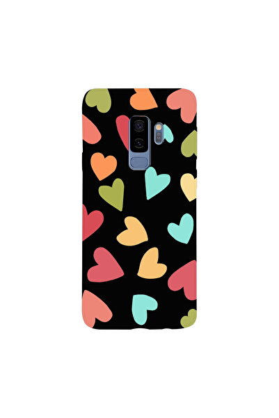 PrintiFy Samsung Galaxy S9 Plus ile Uyumlu Tropikal Kalpler (0214b) Tasarımlı...