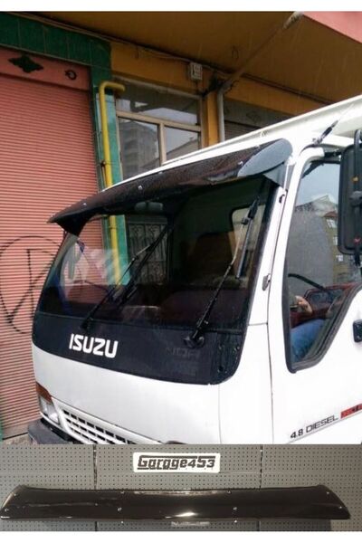 OEM İSUZU NPR ŞAMPİYON NKR WIDE NQR ÖN CAM GÜNEŞLİĞİ MİKA PARLAK SİYAH Garage453