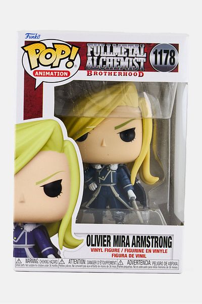 Funko Fullmetal Alchemist Brotherhood Olivier Mira Armstrong Vinyl Figure