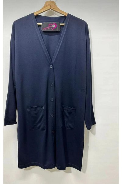 Kuraff Giyim Long Combed Mother's Cardigan Special for Mother's Day
