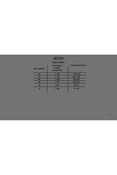 MİSS ZÜLÜF Wedge Heel Shoes Sandals