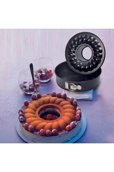 abnturk Tüm Airfryer cihazları için idealdir 18cm 2’li Kelepçeli Yanmaz Yapış...