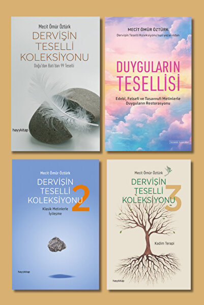 hayykitap MECİT ÖMÜR ÖZTÜRK 4 LÜ SET / DERVİŞİN TESELLİ KOLLEKSİYONU 1 - 2 - ...
