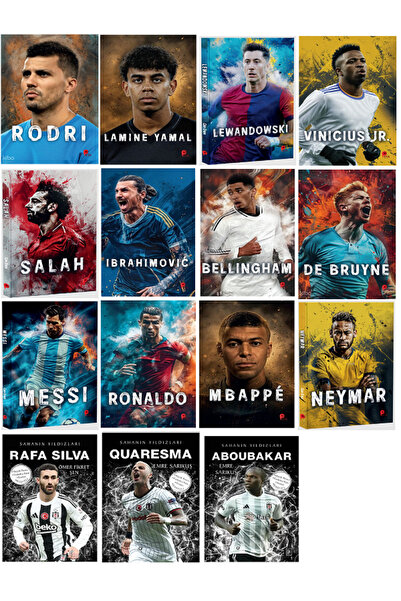 dokuzyayinlari VİNİCİUS + RONALDO + MESSİ + MBAPPE + RAFA SİLVA / Büyük Poste...