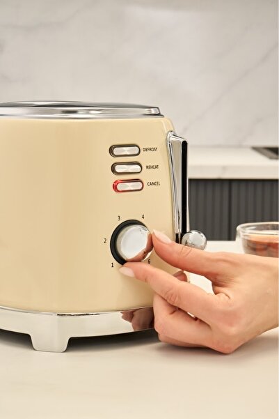 HOMEND Vintage Breadfast 1527H Toaster Cream