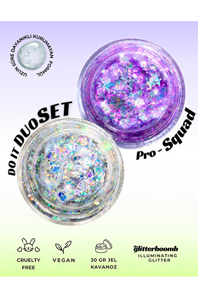 the glitter boomb - Jel Glitter - Do It Duo Set