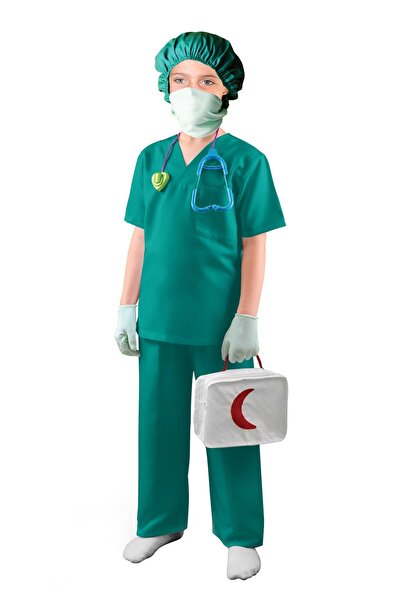 OULABİMİR Costum de medic ținută de chirurg