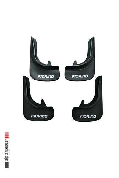 Rich Fıat Fıorıno Mud Flap Mudguard Gaiter Front Rear Set Set of 4