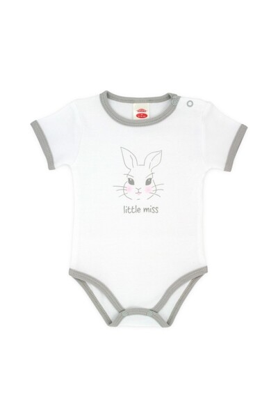 Makoma Body alb cu manecute scurte - Colectia Jumper - Haine Bebe