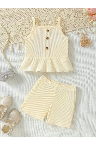 Superbaby Ivory summer costume for girls