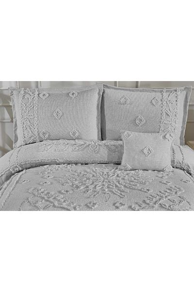 Sivalde Angela Gray Double Chenille Pique Set