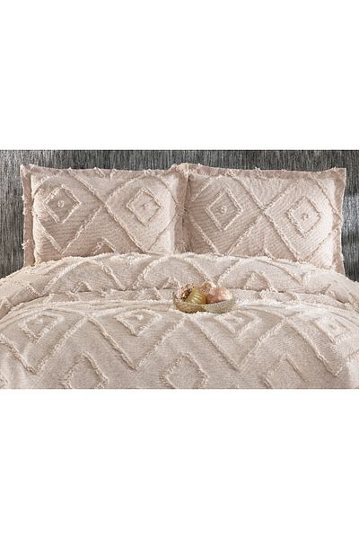 Sivalde Harmony Cappuccino Double Chenille Pique Set