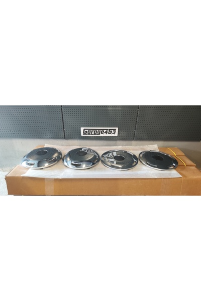 OEM 17.5 İnç Krom Jant Kapağı 2 Düz 2 Bombeli Garage453